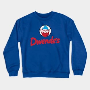 Dwende's Mythical Mischief: Playful Spoof Art Crewneck Sweatshirt